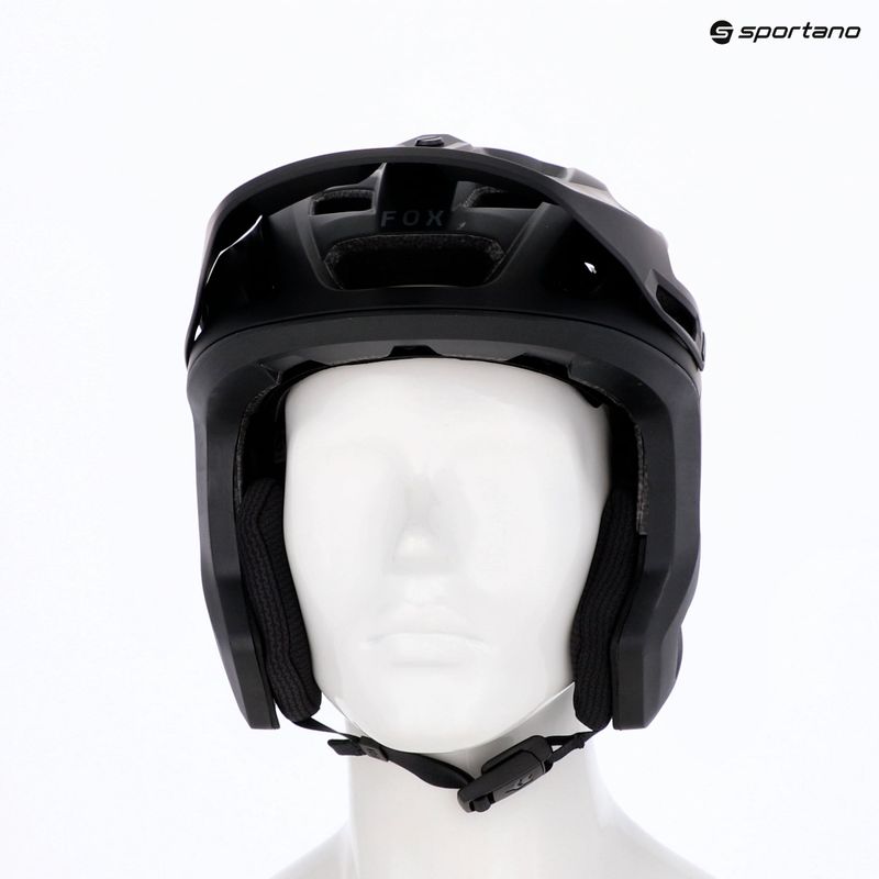 Fox Racing Dropframe Pro Grid черна велосипедна каска 8