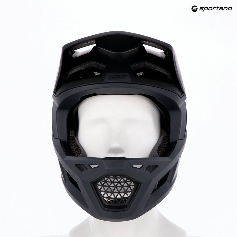 Велосипедна каска Leatt MTB Gravity 4.0 V26 stealth black/grey 6
