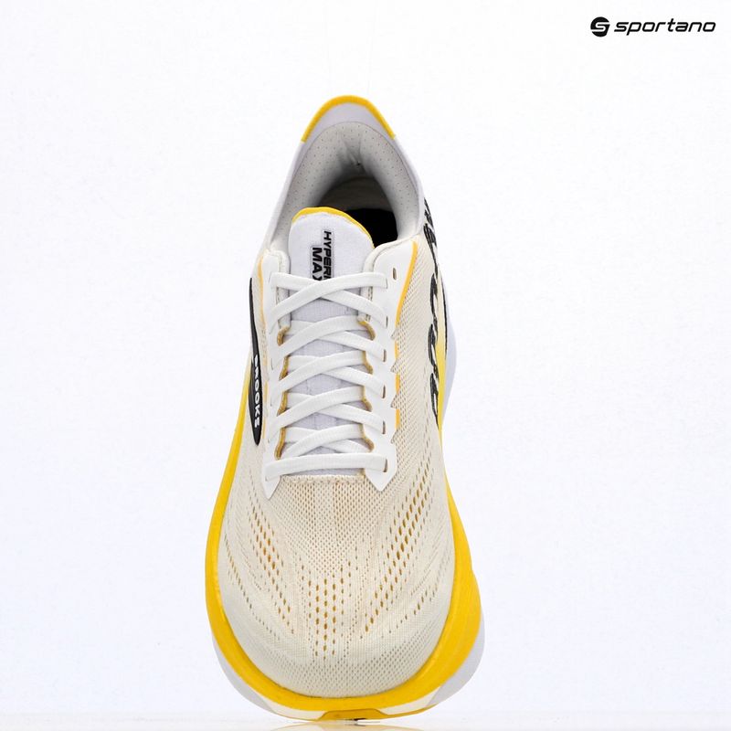 Мъжки обувки за бягане  Brooks Hyperion Max 4 white/cyber yellow/black 9