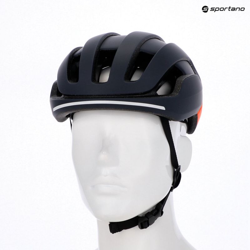 Велосипедна каска POC Omne Beacon MIPS apatite navy matt/fluorescent orange matt 6