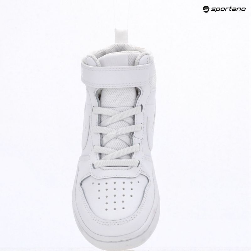 Детски обувки Nike Court Borough Mid 2 white/white/white 9