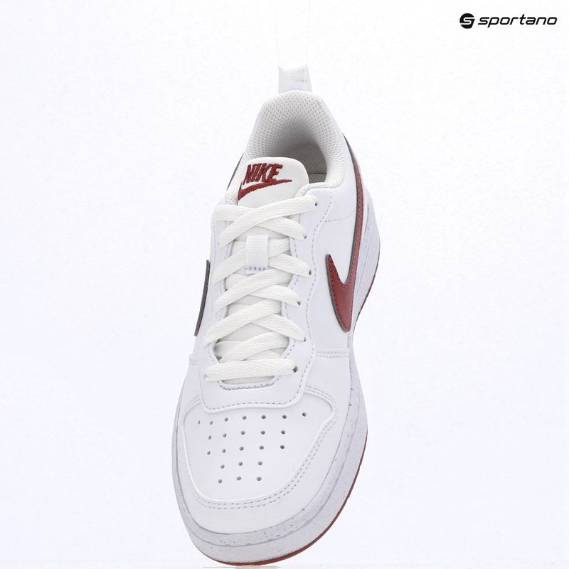Детски обувки Nike Court Borough Low Recraft white/pink smoke 9