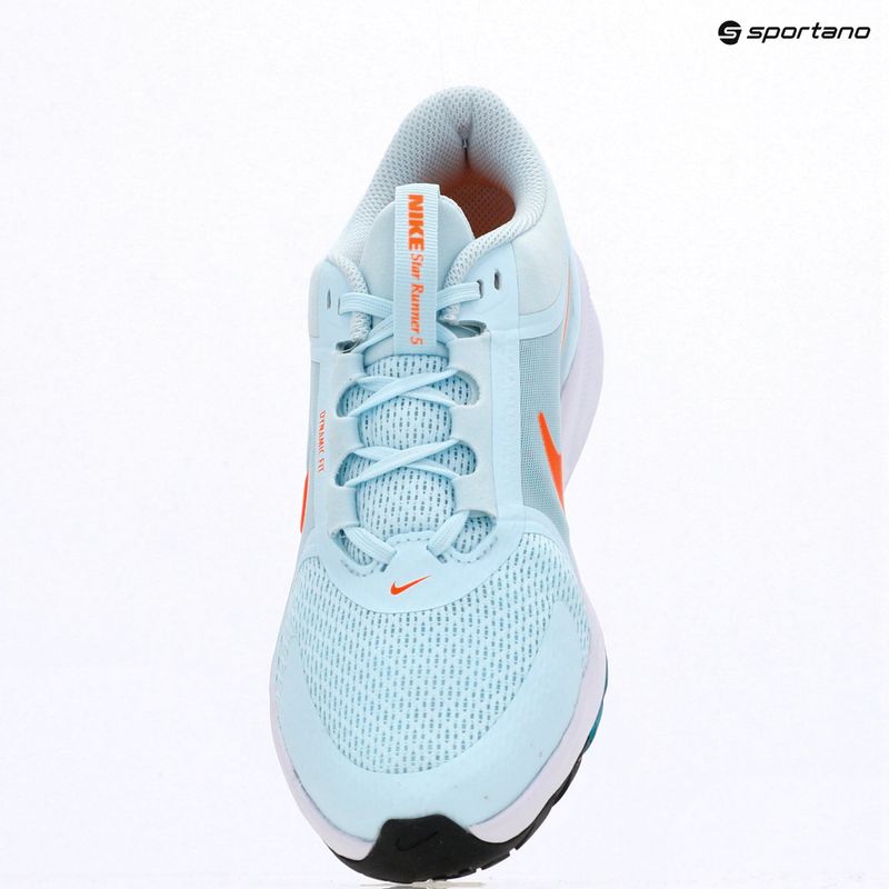 Детски обувки за бягане Nike Star Runner 5 glacier blue/energy/black/total orange 9