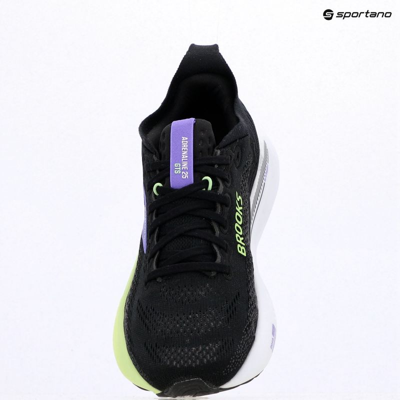 Дамски обувки за бягане Brooks Adrenaline GTS 25 black/blackened pearl/purple 9
