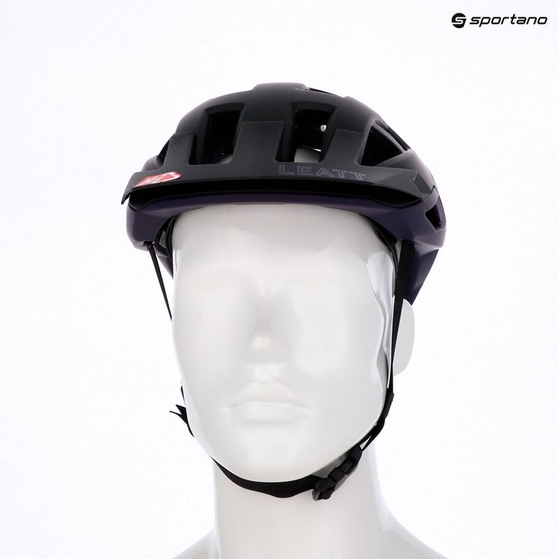 Leatt MTB Trail 2.0 V24 кадифена каска за велосипед 9