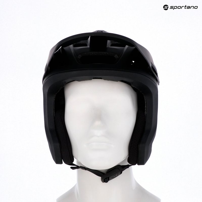 Fox Racing Dropframe Pro матова черна велосипедна каска 9