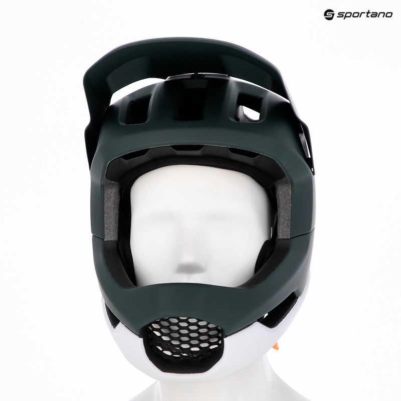 Велосипедна каска POC Otocon Race MIPS pargasite green matt/hydrogen white matt 6