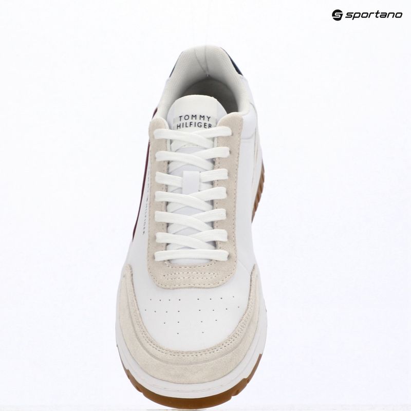 Мъжки обувки Tommy Hilfiger Basket Core Leather Suede Mix rwb 9