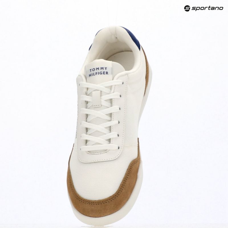 Мъжки обувки Tommy Hilfiger Low Pro Cupsole Nylon Suede Mix ecru 9