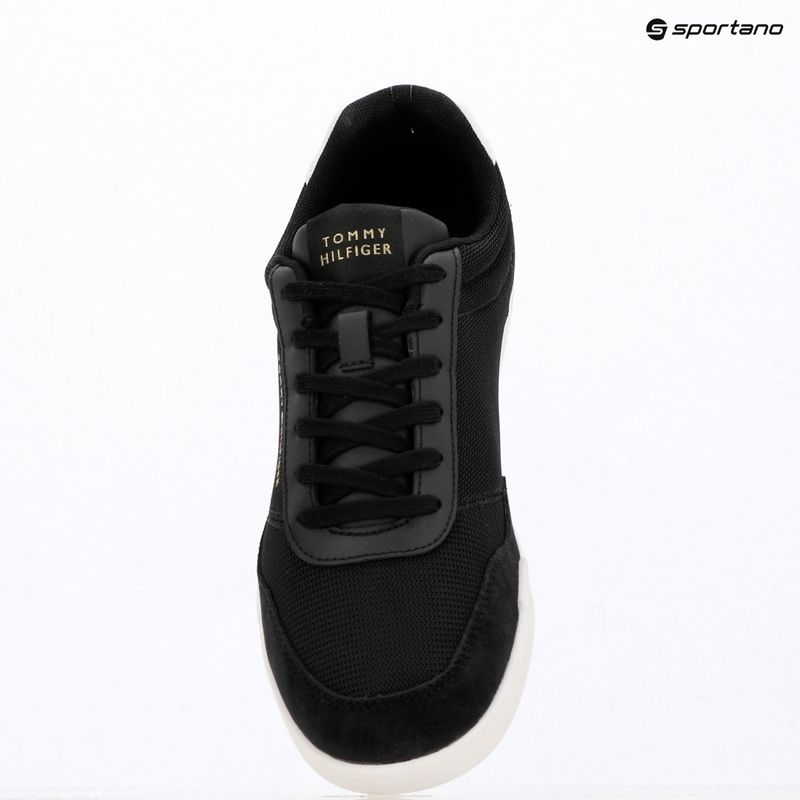 Мъжки обувки Tommy Hilfiger Low Pro Cupsole Nylon Suede Mix black 9