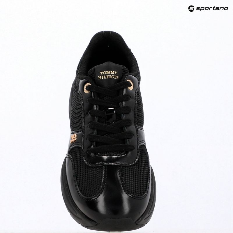 Дамски обувки Tommy Hilfiger ModernRunner Shiny Leather black 9