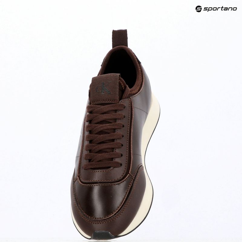 Дамски обувки Calvin Klein HW0HW03118 Retro Runner Sock PANL Leather Neo bordeaux 9