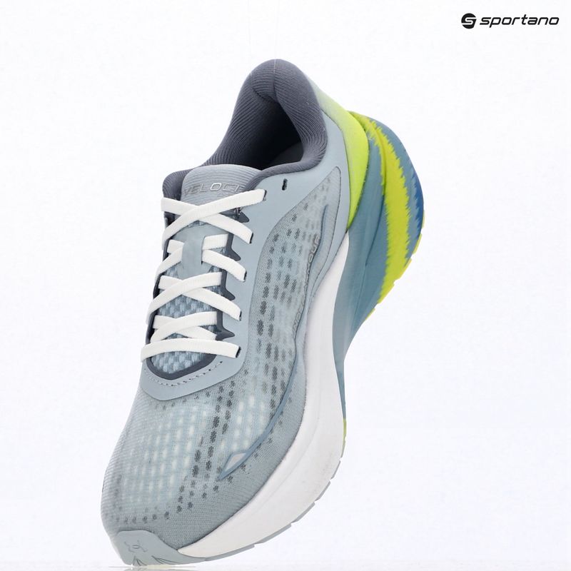 Дамски обувки за бягане Under Armour Velociti Pace blue fog/flash light/metallic silver 9