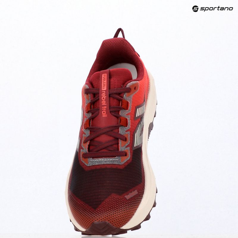 Дамски обувки за бягане New Balance Rebel V1 podium red/neo flame 9