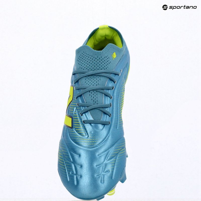 Футболни обувки New Balance Tekela Pro Low V5 FG metallic blue/alkaline green/Team Navy 6