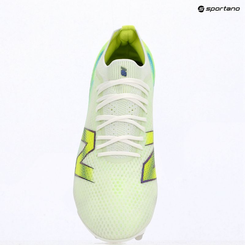 Футболни обувки New Balance Furon Elite V9 SG white/alkaline green 7