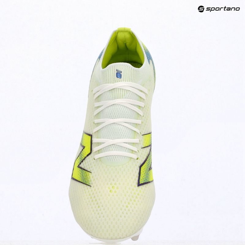 Футболни обувки New Balance Furon Pro V9 SG white/alkaline green 7