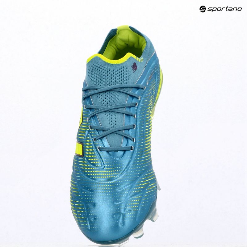 Футболни обувки New Balance Tekela Elite Low V5 FG metallic blue/alkaline green/team navy 7
