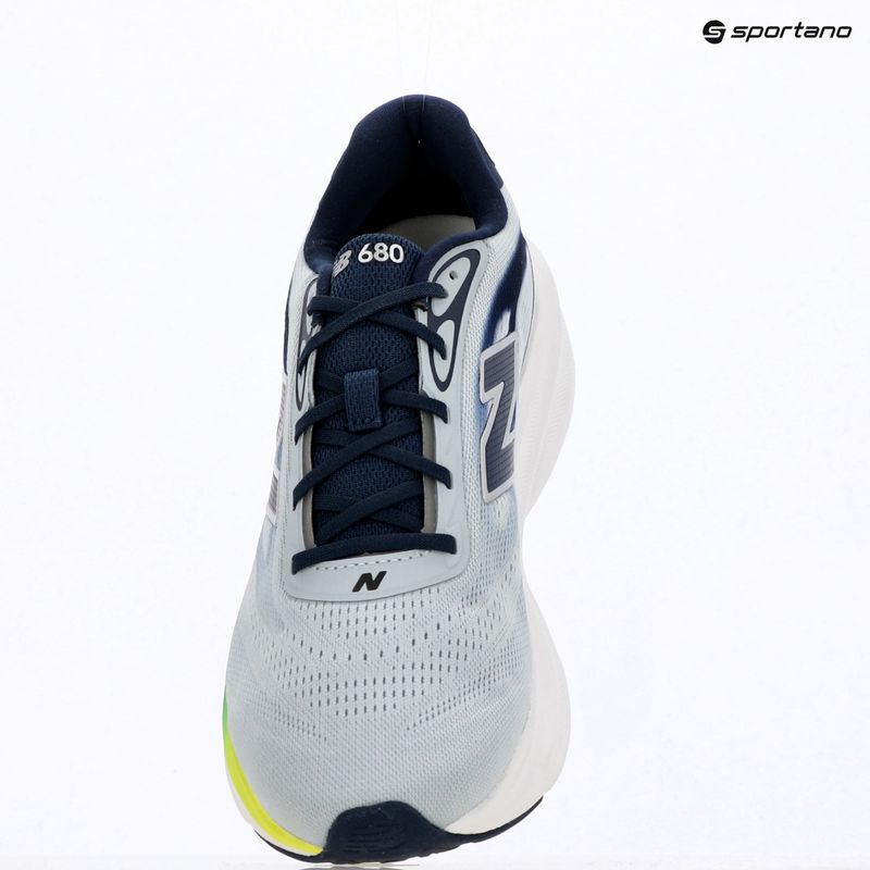 Мъжки обувки за бягане  New Balance Fresh Foam 680's V9 light zinc blue/altitude/alkaline green 7