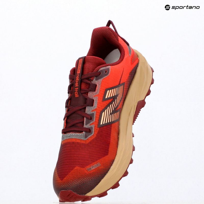 Мъжки обувки за бягане  New Balance Rebel Trail V1 maple/neo flame 12