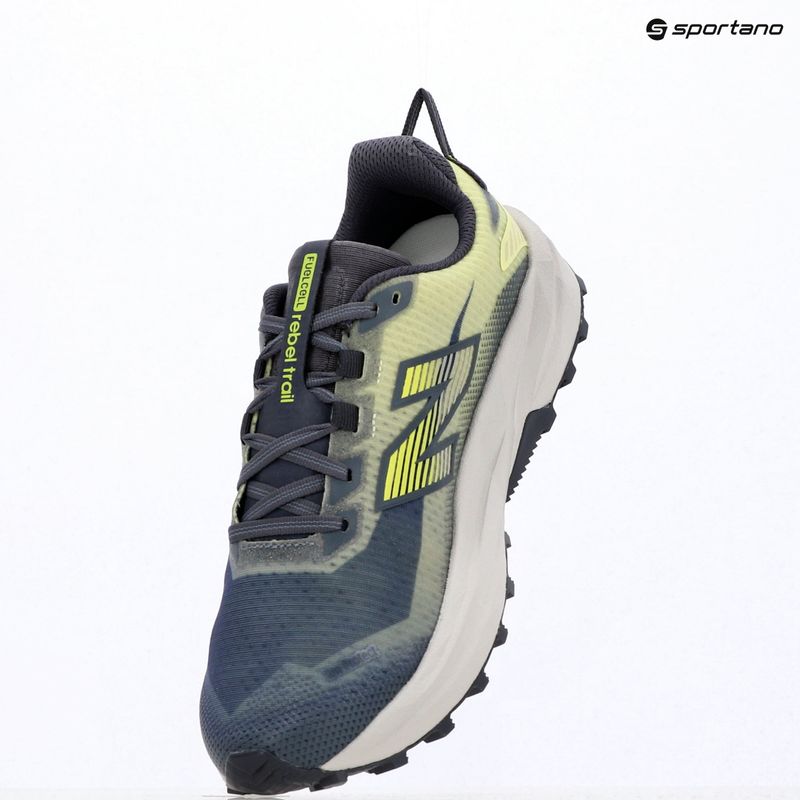 Мъжки обувки за бягане  New Balance Rebel Trail V1 arctic grey/alkaline green 7