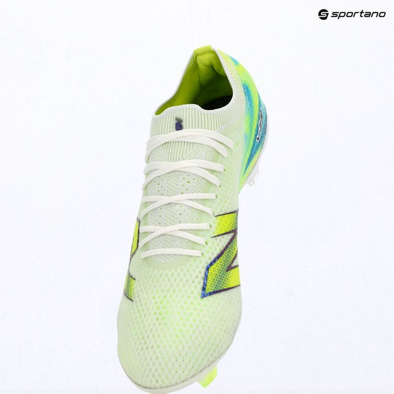 Футболни обувки New Balance Furon Elite V9 FG white/alkaline green 6