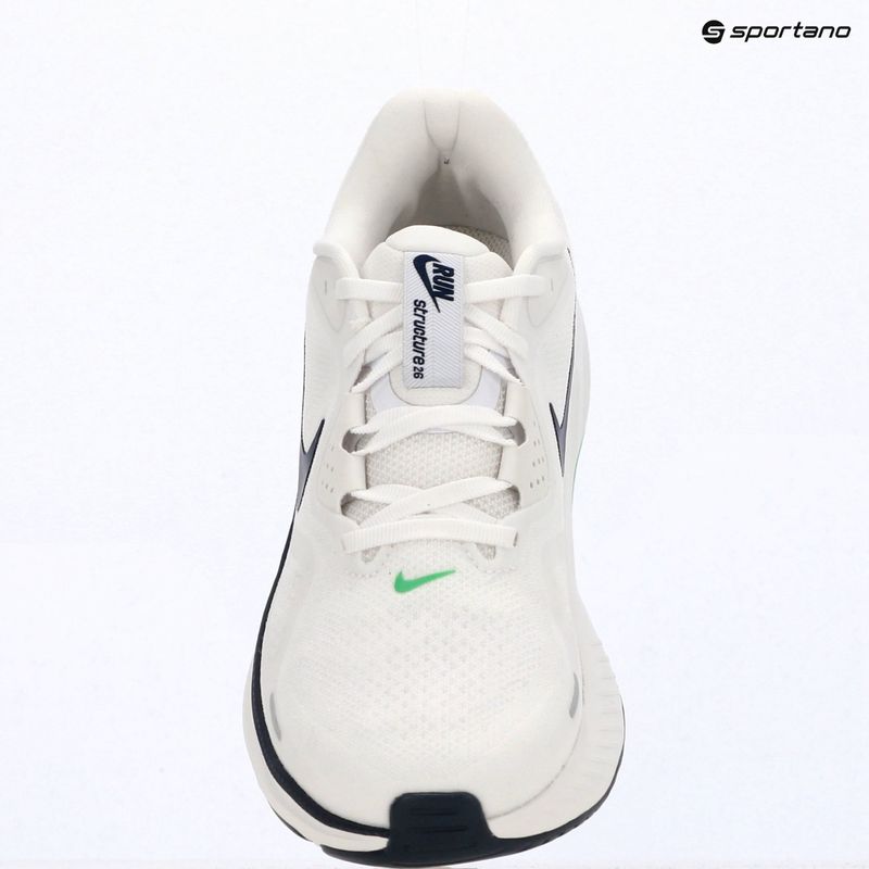 Мъжки обувки за бягане  Nike Structure 26 white/green spark/midnight navy 6