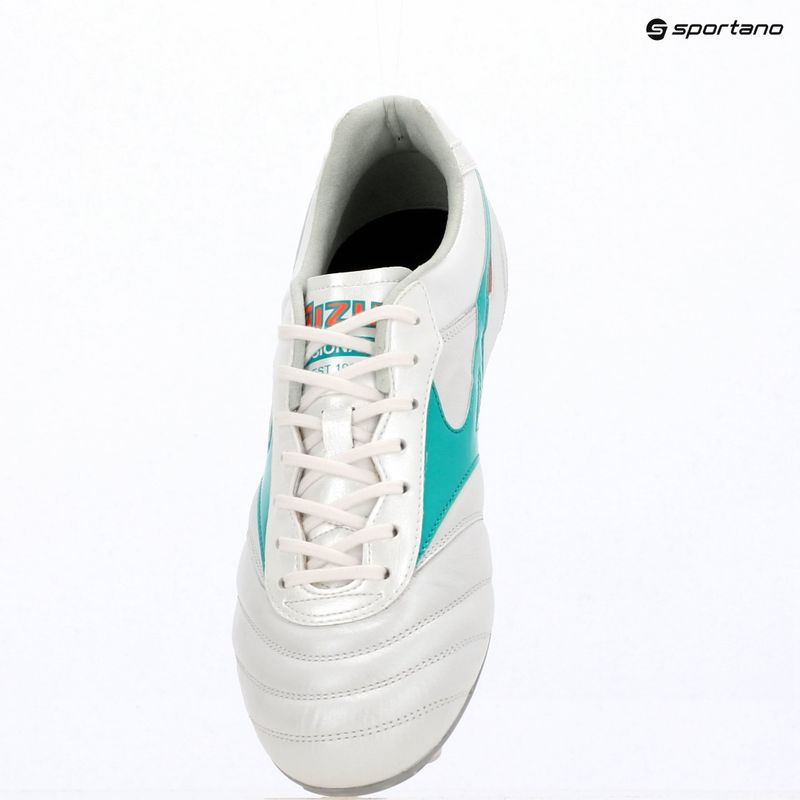 Футболни обувки Mizuno Morelia II Elite FG white/arcadia/lava orange 9