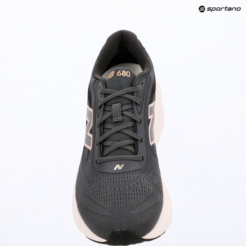 Дамски обувки за бягане New Balance Fresh Foam 680's V9 black cement/pink salt 7