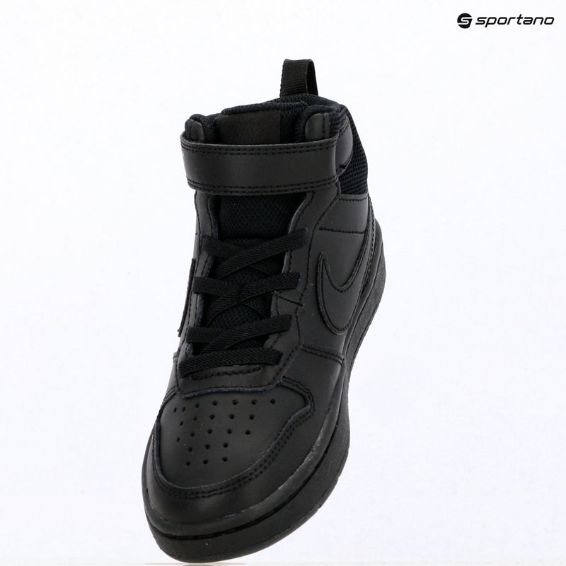 Детски обувки Nike Court Borough Mid 2 black/black/black 6