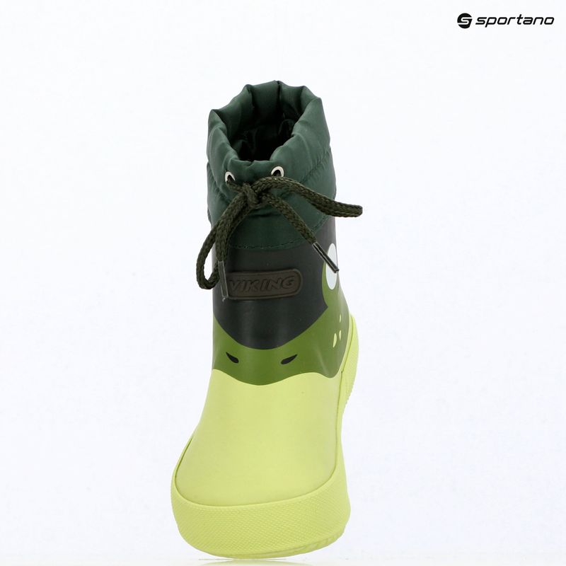 Детски гумени ботуши Viking Alv Barefoot Paw Print light green/green 8