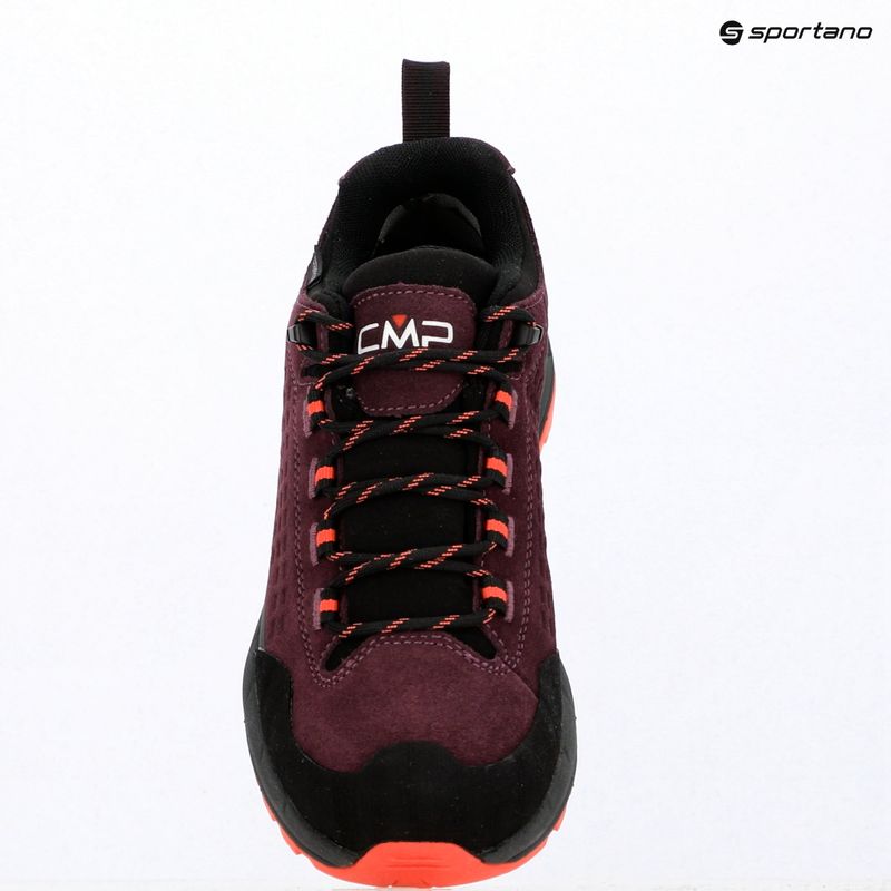 Дамски обувки за трекинг CMP Vertyx Low Waterproof blackberry/marigold 9