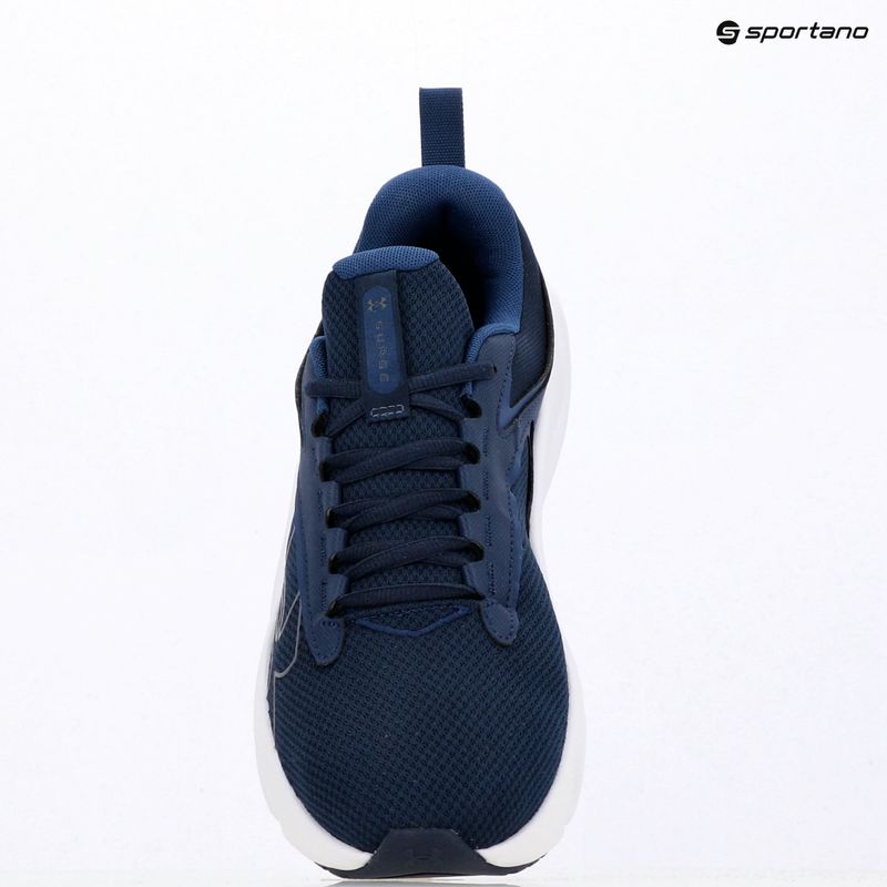 Мъжки обувки за бягане Under Armour Surge 5 academy/white/downpour gray 14