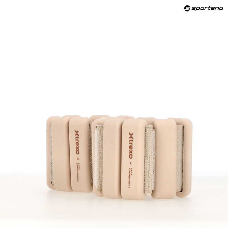 Тежести за глезени и китки XTREXO x Anna Lewandowska Bangles 205 Beige 12