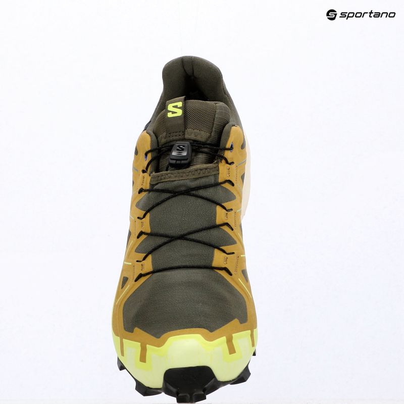 Мъжки обувки за бягане  Salomon Speedcross 6 GTX grape leaf/aspargus green 16