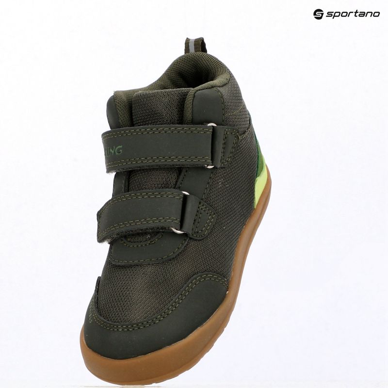Детски обувки barefoot Viking Alv Barefoot Mid 2V Waterproof pine 22
