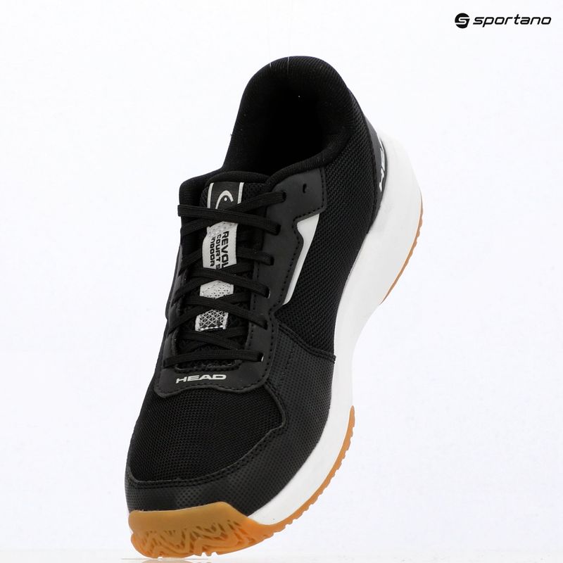 Мъжки обувки за тенис HEAD Revolt Court 5.0 Indoor black/white 9