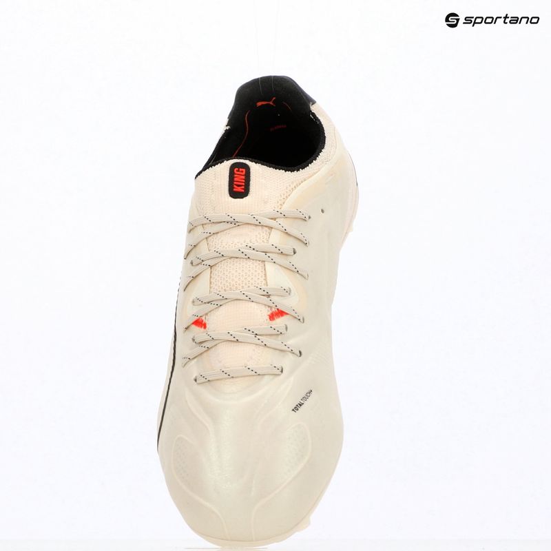 Футболни обувки PUMA King 20 Ultimate FG/AG sugared almond/puma black/ultra red 10