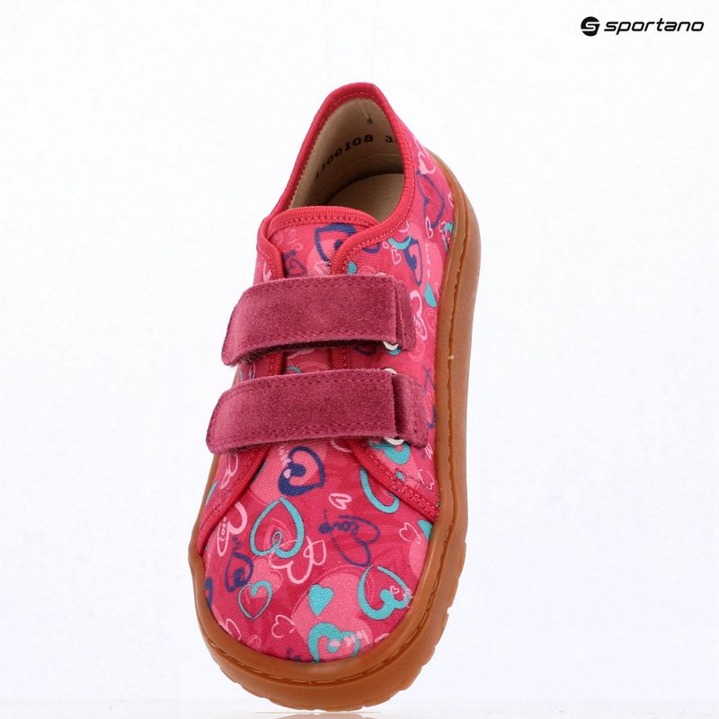 Детски обувки barefoot Froddo Barefoot Canvas fuxia+ 9