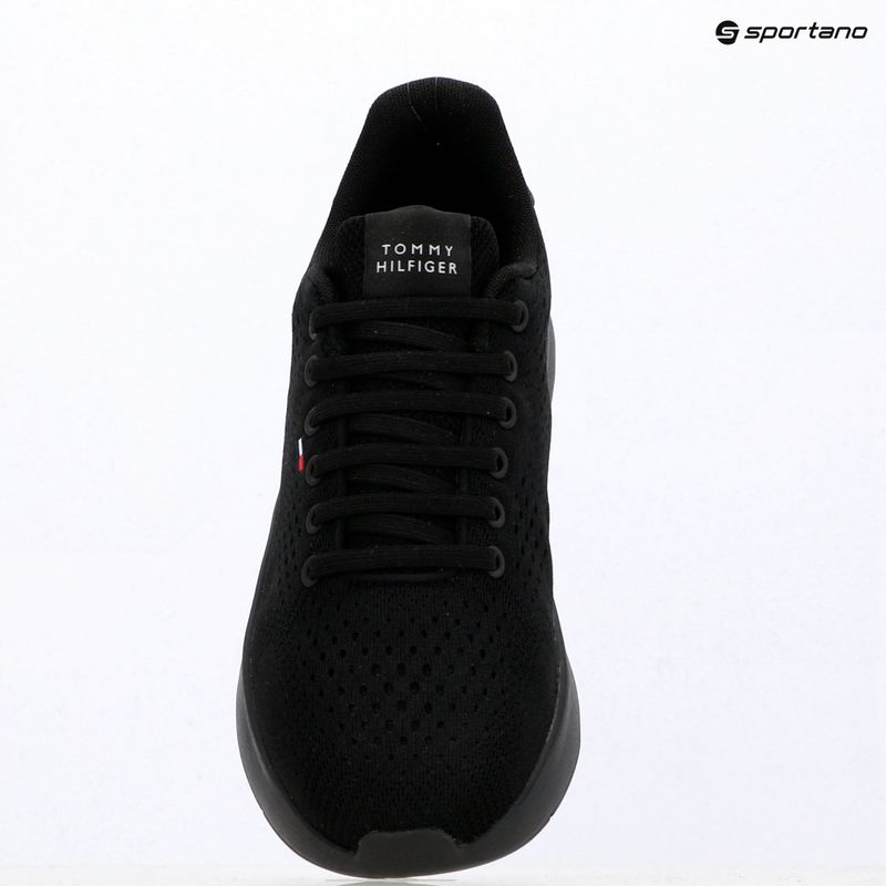 Мъжки обувки Tommy Hilfiger Lightweight Runner Knit black 9