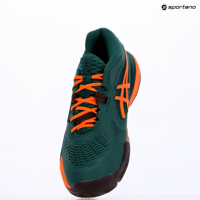 Мъжки обувки за падел Asics Gel-Resolution X Padel Jewel Green/Energy Orange 6