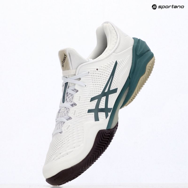 Мъжки обувки за тенис ASICS Court FF 3 Clay white/foggy teal 6