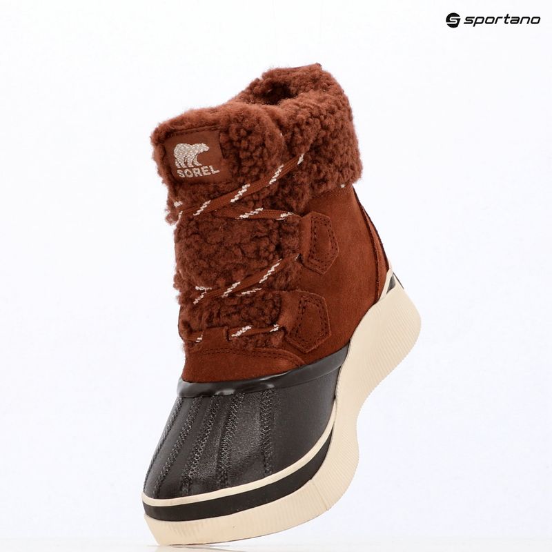 Дамски ботуши за сняг Sorel Out N About IV Chillz Wp dark auburn/blue 9