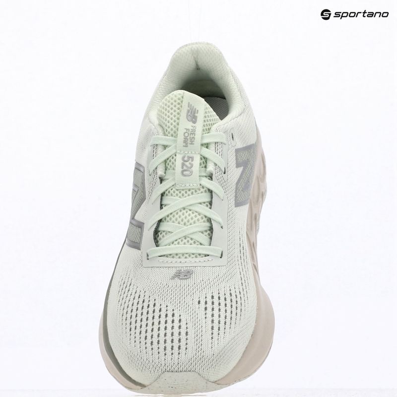 Дамски обувки за бягане New Balance Fresh Foam 520's V9 mint water/lone star grey/silver metallic 7