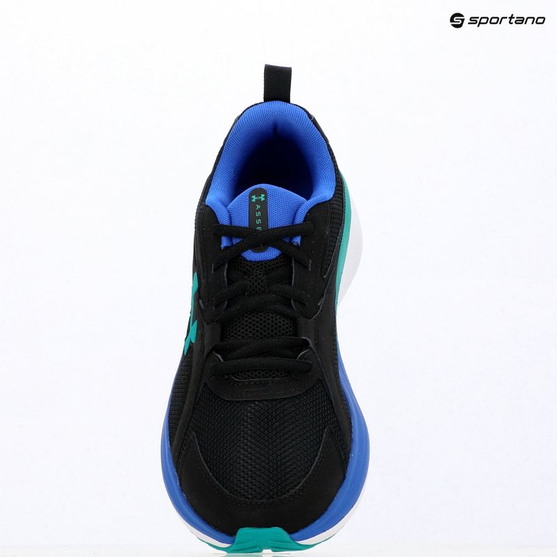 Мъжки обувки за бягане Under Armour Assert 11 black/team royal/geode green 9