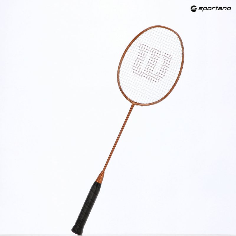 Ракетка за бадминтон Wilson Vertex 300 bronze/white 14