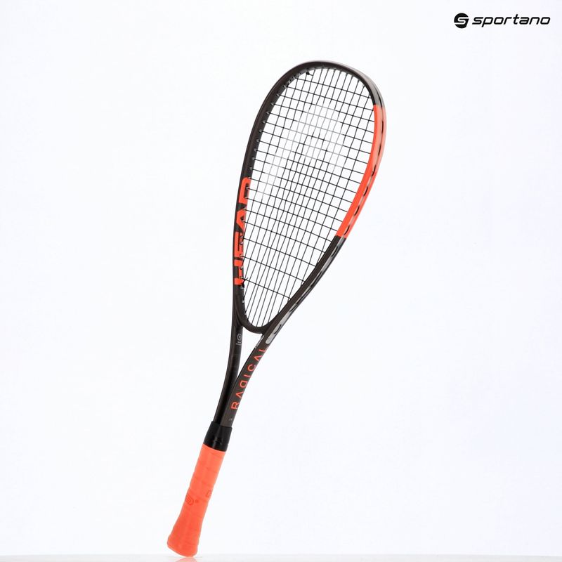 Ракета за скуош за деца HEAD Radical Junior 2026 black/red 10