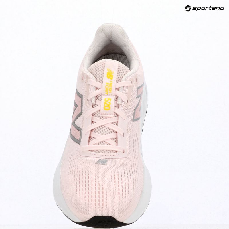 Дамски обувки за бягане New Balance Fresh Foam 520's V9 pink salt/pink granite/silver metallic 7