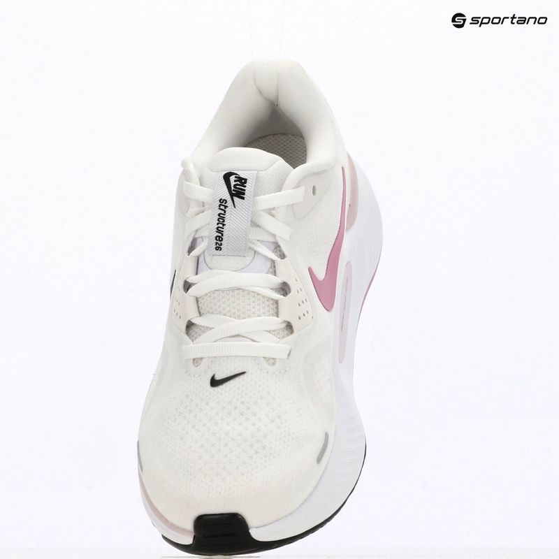 Дамски обувки за бягане Nike Structure 26 white/bleached lilac/light magenta/black 13