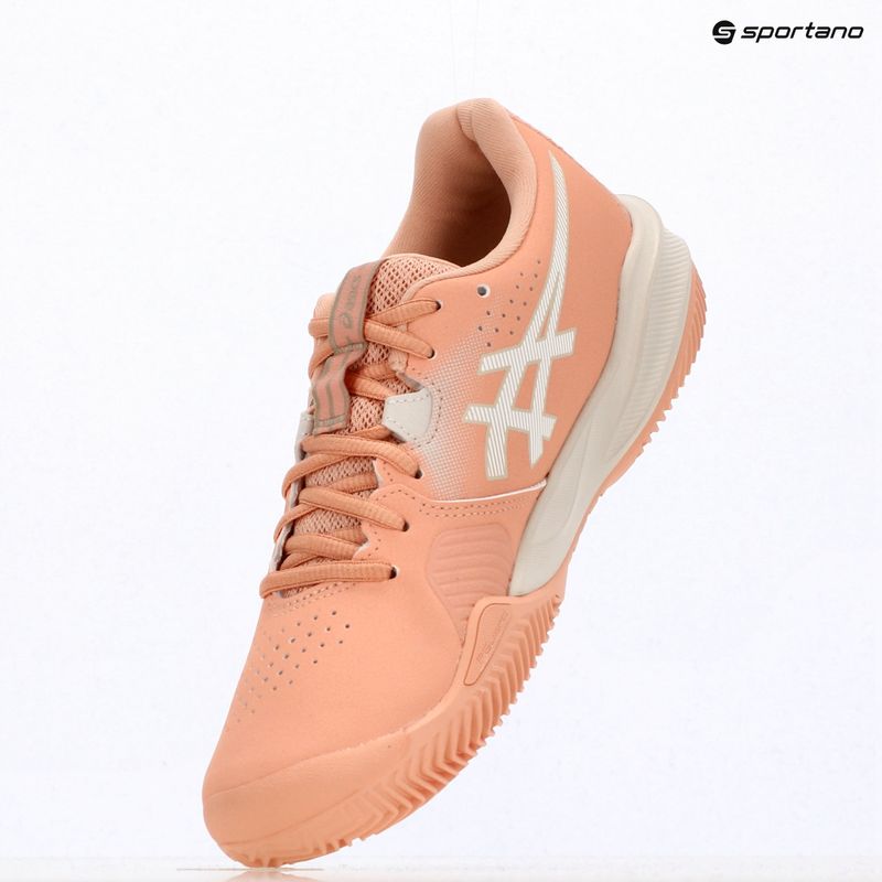 Дамски обувки за тенис ASICS Gel-Challenger 15 Clay W cantaloupe/white 9